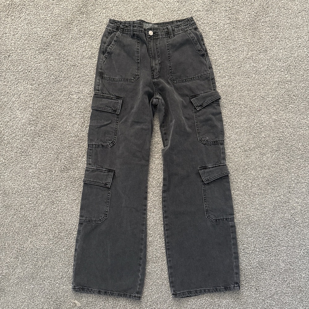 Black Cargo Pants